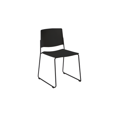 EMA CHAIR WITH SLED BASE