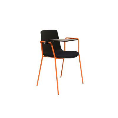 LOTTUS  CHAIR WITH 4-LEG BASE AND TABLET