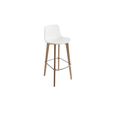 LOTTUS WOOD COUNTER STOOL