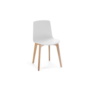 LOTTUS WOOD 4 LEG CHAIR